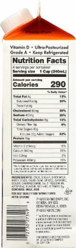 Prairie Farms Pumpkin Spice Flavored Milk Perspective: right