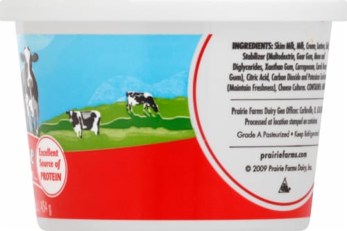 Prairie Farms Small Curd Cottage Cheese Perspective: right