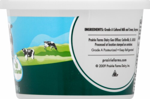 Prairie Farms Sour Cream Perspective: right