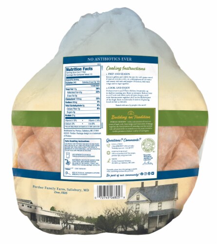 Perdue® Reserve™ No Antibiotics Ever Whole Young Chicken Perspective: right
