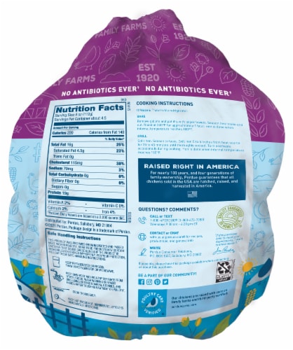 Perdue® Whole Cornish Hen with Giblets Perspective: right