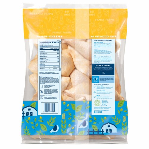PERDUE® No Antibiotics Ever Chicken Leg Quarters Perspective: right