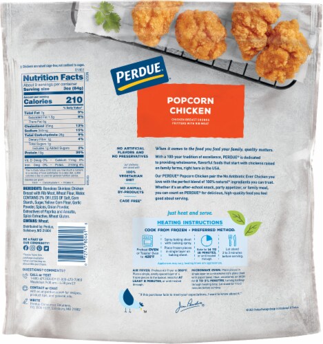 PERDUE® Frozen Popcorn Chicken Perspective: right