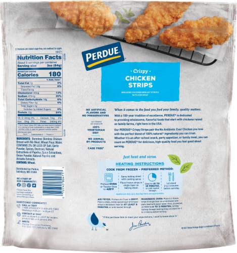 PERDUE® Frozen Breaded Crispy Chicken Strips Perspective: right