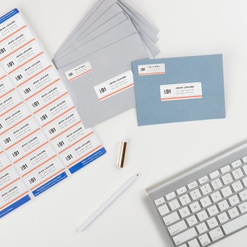 Avery™ Easy Peel White Address Labels - White Perspective: right