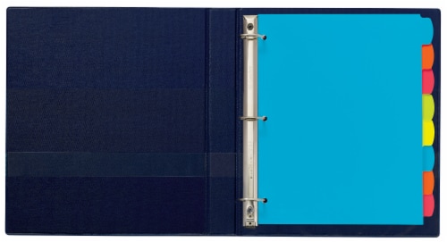 Avery® Big Tab Write & Erase Plastic Tab Dividers - Multicolor Perspective: right