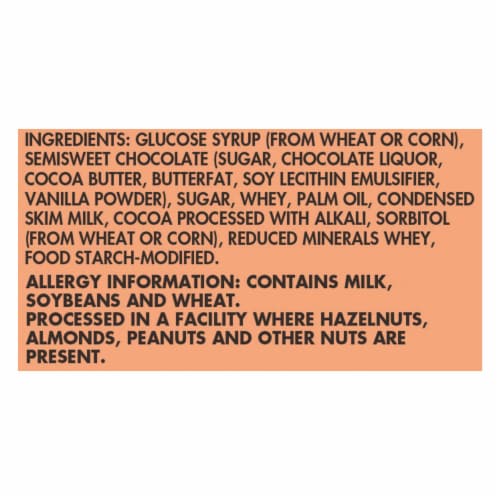 Riesen Chocolate Covered Chewy Caramel Candy Perspective: right