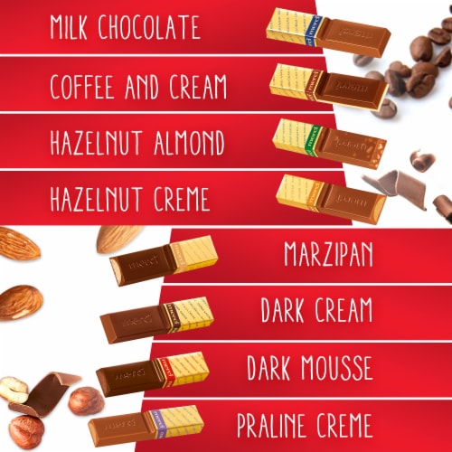 Merci Finest Valentine's Day Assorted Chocolate Candy Gift Box Perspective: right