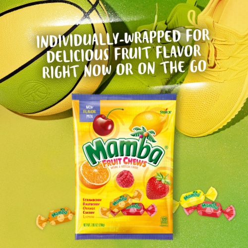 Mamba® Fruit Chews Chewy Candy Perspective: right