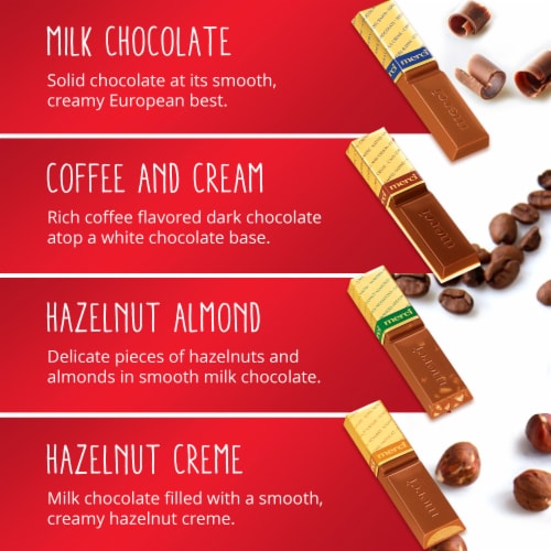 Merci Finest Assortment of European Chocolates Holiday Gift Box Perspective: right