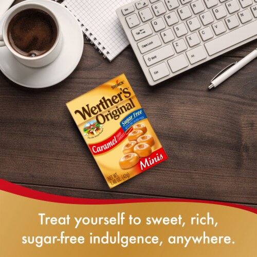 Werther's Original® Sugarfree Minis Hard Candy Perspective: right