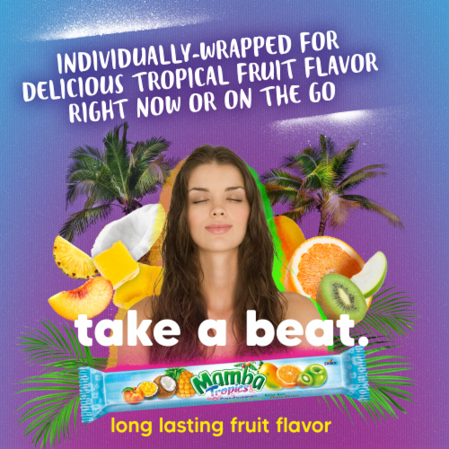 Mamba® Tropics Fruit Chews Chewy Candy Perspective: right
