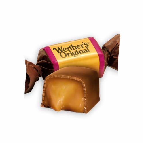 Werther’s Original Chocolate Covered Soft Caramels Perspective: right