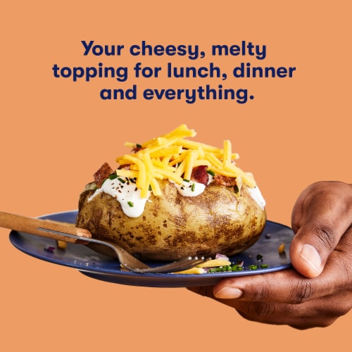 Tillamook® Double Cheddar Shredded Cheese Perspective: right