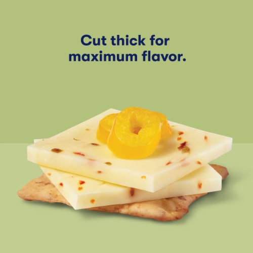 Tillamook® Pepper Jack Sliced Cheese Farmstyle Perspective: right