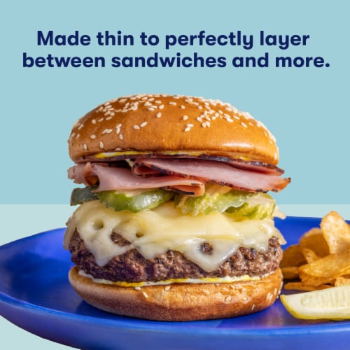 Tillamook Thin Baby Swiss Cheese Slices Perspective: right