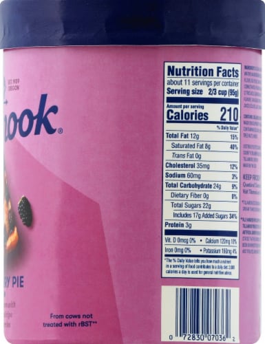 Tillamook Marionberry Pie Ice Cream Perspective: right