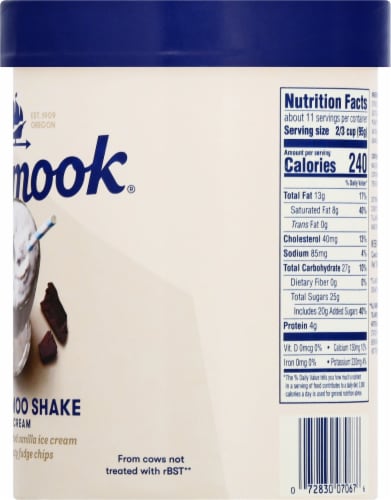 Tillamook® Malted Moo Shake Ice Cream Perspective: right