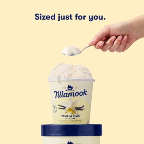 Tillamook Vanilla Bean Ice Cream Perspective: right