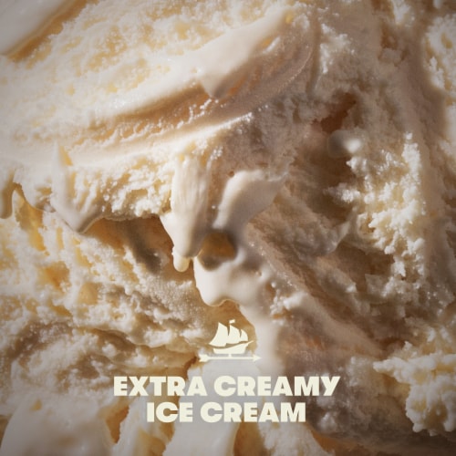 Tillamook French Vanilla Ice Cream Tub Perspective: right