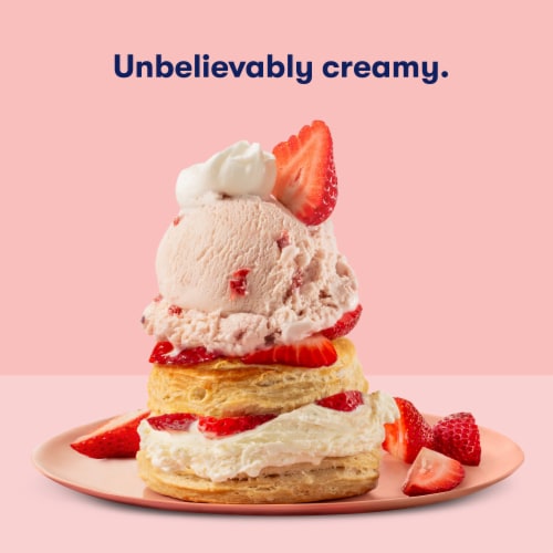 Tillamook Oregon Strawberry Ice Cream Perspective: right