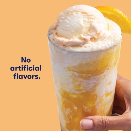 Tillamook Orange & Cream Ice Cream Tub Perspective: right