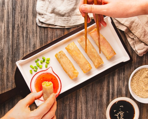 Wei-Chuan Vegetable Spring Rolls Perspective: right