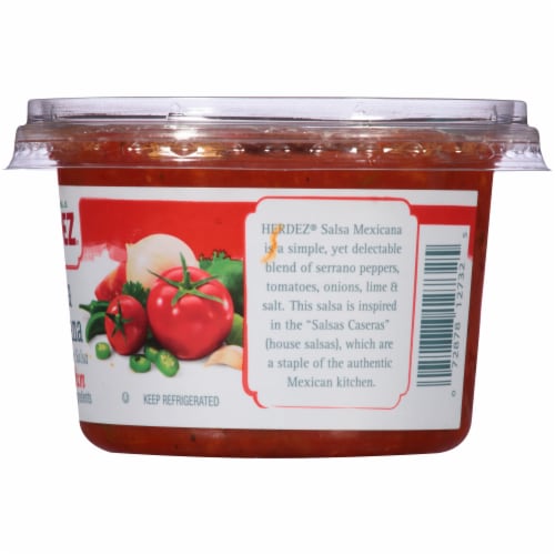 Herdez® Mild-Medium Salsa Mexicana Perspective: right