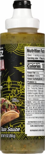 Herdez® Cilantro Lime Mild Taqueria Street Sauce® Perspective: right