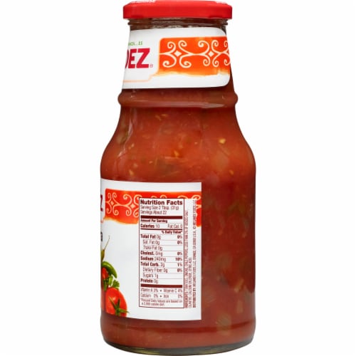 Herdez Hot Salsa Casera Perspective: right