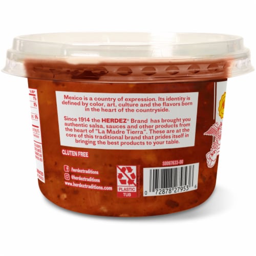 Herdez® Refrigerated Traditional Medium Salsa Perspective: right