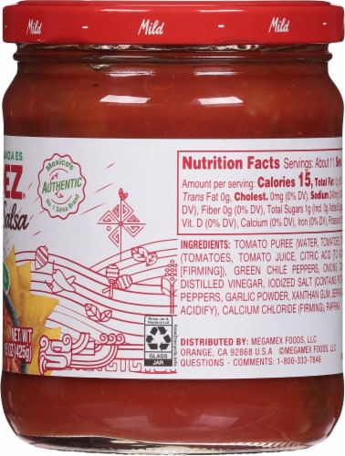 Herdez® Mild Chunky Salsa Perspective: right