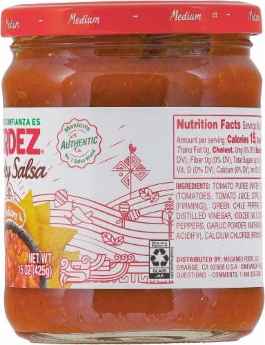 Herdez® Medium Chunky Salsa Perspective: right