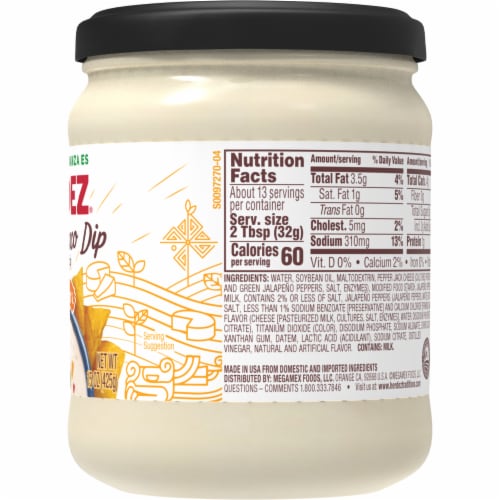 Herdez® Queso Blanco Dip Perspective: right