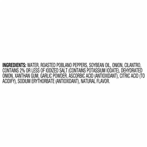 Herdez® Medium Roasted Poblano Salsa Cremosa Perspective: right