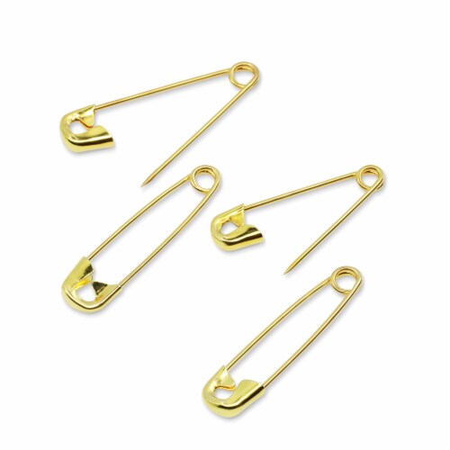 Dritz® Assorted Gilt Safety Pins Perspective: right