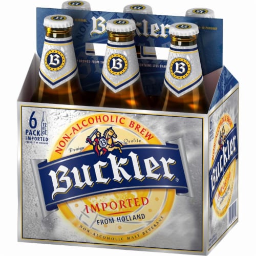 Buckler Non-Alcoholic Beer Perspective: right