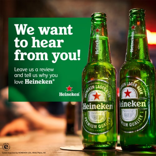Heineken® Original Premium Malt Lager Beer Perspective: right