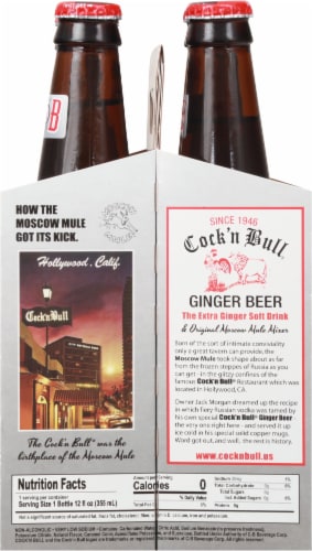 Cock N Bull Diet Ginger Beer Perspective: right