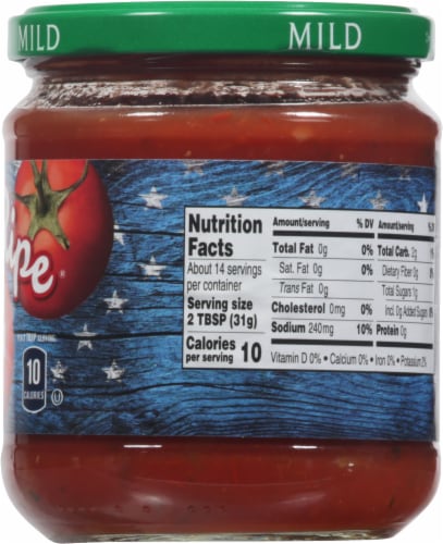 Vine Ripe Mild Salsa Perspective: right