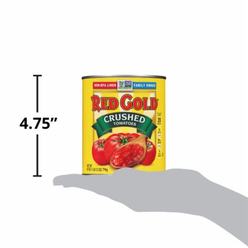 Red Gold® Crushed Tomatoes Perspective: right
