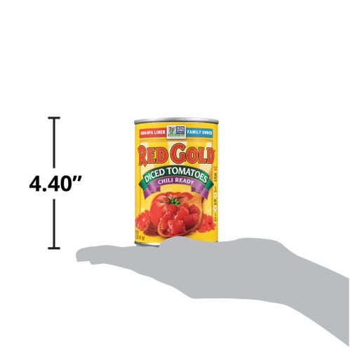 Red Gold® Chili Ready Diced Tomatoes Perspective: right
