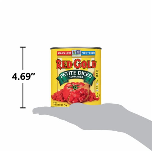 Red Gold Petite Diced Tomatoes Perspective: right