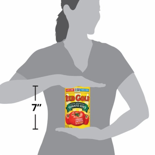 Red Gold® Fresh Squeezed Tomato Juice Perspective: right
