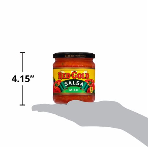 Red Gold Mild Salsa Perspective: right