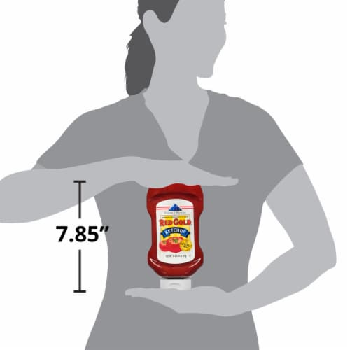 Red Gold Tomato Ketchup Perspective: right