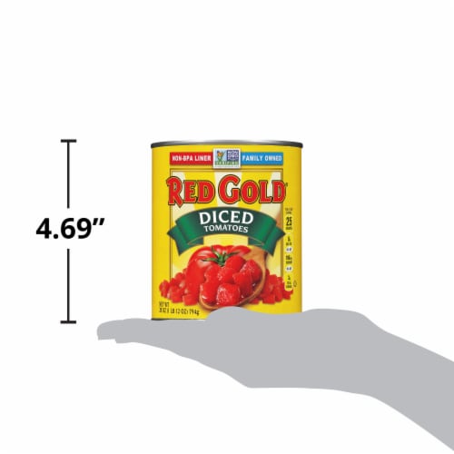 Red Gold® Diced Tomatoes Perspective: right