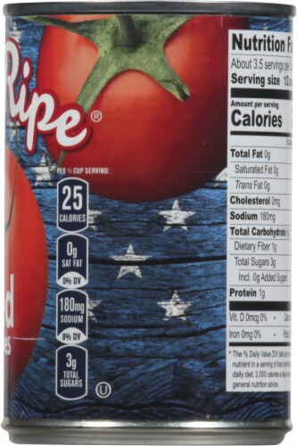 Vine Ripe® Diced Tomatoes Perspective: right