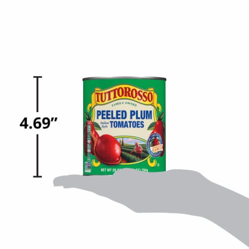 Tuttorosso® Peeled Plum Italian Style Tomatoes Perspective: right