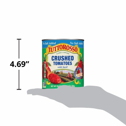 Tuttorosso® Crushed Tomatoes No Salt Added Perspective: right